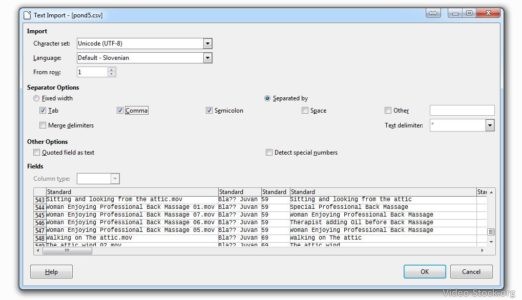 Pond5 Exported CSV with Meta Data